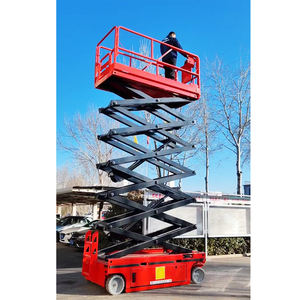 Precio al por mayor, elevador de tijera móvil <span class=keywords><strong>manlift</strong></span>, venta directa de fábrica, 4m, 6m, 8m, 10m, 12m, 14m, elevador de tijera de alta calidad - Product Image 1