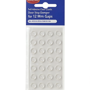 Self-Adhesive Clear Plastic Door Stop Damper for 12 Mm <b>Gaps</b> - Product Image 3