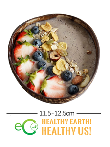 Cuencos de cáscara de coco de cerámica Premium Material natural ecológico para ensalada, batidos, decoración de alimentos, muestra gratis de Vietnam - Product Image 6