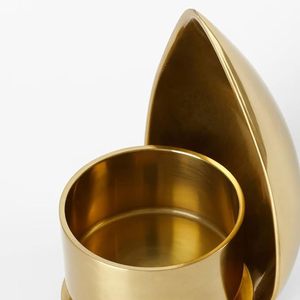 Home Accent Factory Price Modern Stick Stand Wedding Decorative <b>Candlesticks</b> Luxury Metal in <b>Brass</b> Gold Plating Candle Holder - Product Image 3