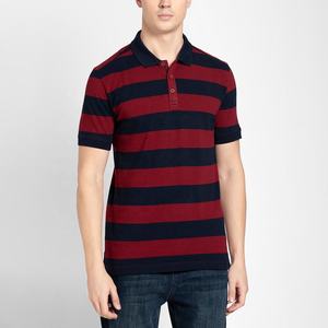 Polos personalizados de algodón orgánico 100% para hombre con logotipo bordado, camiseta de verano, ropa informal transpirable de alta calidad - Product Image 1