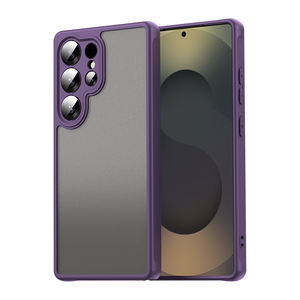 Toucher en soie mate TPU dur PC bouton Flexible armure robuste coque de protection pour Samsung Galaxy iPhone Google Pixel - Product Image 1