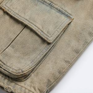 Gilet en jean pour homme et femme, tenue tendance, veste sans manches, style rétro moderne, coupe ajustée, élégant, décontracté, tendance, vêtements streetwear - Product Image 5