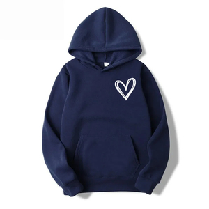 เสื้อฮู้ดดี้ผ้าฝ้ายคุณภาพสูง 100% สำหรับผู้หญิง ทรงพอดีตัว ออกแบบเองได้ เนื้อผ้าถักหนานุ่มสำหรับฤดูหนาว MOQ ต่ำ - Product Image 3
