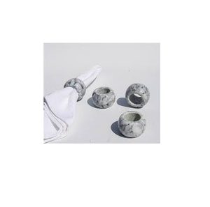 Porte-serviettes en marbre pour décoration de table de mariage et taille personnalisée Offre Spéciale produit - Product Image 2