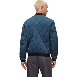 Men's Premium Quality Casual Windbreaker <b>Jacket</b> Lightweight <b>Zipper</b> Bomber <b>Pocket</b> Design Canvas Fabric - Product Image 3
