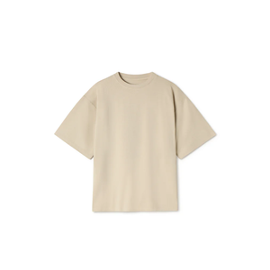 T-Shirt Homme Personnalisé 100% Coton Biologique Lourd 220 GSM Épais 1*1 Col Côtelé Non Marqué Uni Long Design - Product Image 1