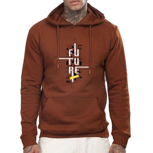 Sudadera Personalizada Extra Grande para Hombre, Cuello Redondo, Invierno, OEM, Mezcla de Algodón, Sudadera con Capucha, Bloques de Color, Básica, 420 Gramos de Peso de Tela - Product Image 1