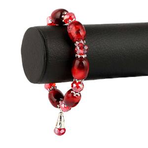 Women's Stone <b>Bracelet</b> - <b>Red</b> - Product Image 1