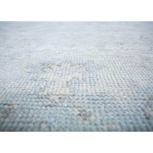 Alfombra de Lana Anudada a Mano Erbe, Diseño de Medallón Gris y Negro para Sala de Estar, Decoración de Pasillo, Alfombra Rectangular para Uso Doméstico-LNLP-06 - Product Image 3