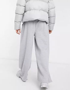 Ropa informal suelta, pantalones de chándal ligeros, pantalones holgados de cintura alta, de gran tamaño, 100% de algodón, Unisex, pierna ancha, a prueba de viento - Product Image 4