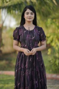 Latest Collection Hot Selling Best Quality Trendy Georgette Printed Mexi <b>Dress</b> At Cheap heap Rate <b>For</b> <b>Sale</b> - Product Image 5