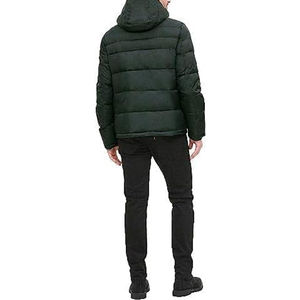 Chaquetas de Burbuja Modernas y Elegantes para Hombre, Ropa de Invierno con Cuello Alto y Capucha, Hechas en Pakistán, Tela de Lona, Estilo Urbano - Product Image 4