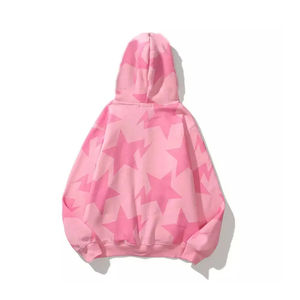 Sudadera con capucha de alta calidad, personalizada, 100% algodón, tejido French Terry, corte regular, gruesa, con cremallera completa, forro polar, para invierno - Product Image 3