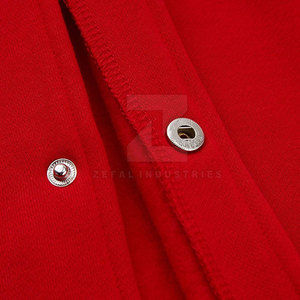 Veste Letterman pour hommes design personnalisé 100% coton col montant avant écologique respirant hiver Streetwear qualité supérieure - Product Image 6