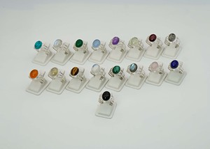 925 Solid Sterling Silver December Month Birthstone <b>Turquoise</b> with Bezel Setting Oval Shape Gemstone Multi Band Shank <b>Ring</b> - Product Image 5