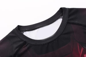 Meilleur design, impression de logo personnalisée, rashguard à manches longues respirant de haute qualité en spandex/polyester, séchage rapide, best-seller - Product Image 5