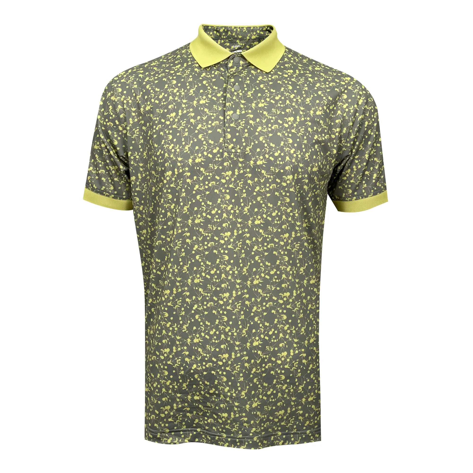 Rahat süblimasyon özel spor kıyafetleri erkekler kısa kollu boş Polo t shirt Poloshirts Golf kıyafeti