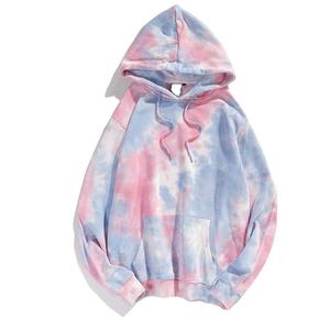 Sweat à capuche pour homme en molleton français tie-dye personnalisé, qualité supérieure, pull en coton tie-dye, sweat à capuche oversize pour homme - Product Image 2