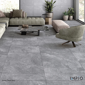 Azulejos Beige Mármoles 600*600mm y 600*1200mm Azulejos de piso de cuerpo completo clásicos modernos Superficie de brillo dorado Fabricado directamente en la India - Product Image 6