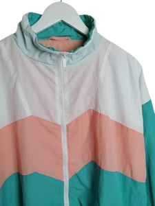 Chaqueta Deportiva Impermeable para Correr, Estilo Casual, con Cremallera, Cuello Alto, Logotipo Frontal, a la Moda para Hombre - Product Image 3