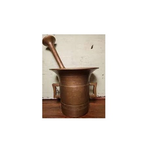 High Quality Brass Mortar and Pestle Wholesale Customized Good Quality <b>Product</b> Garlic Crusher Mortar and Pestle - Product Image 4
