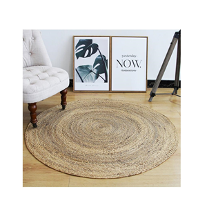 Round Hand Woven Water Hyacinth Rattan <b>Placemat</b> From VietNam With High Quality and Competitive Price - Product Image 6