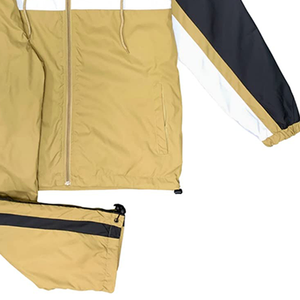 Chándal cortavientos para gimnasio para hombre, chaqueta de entrenamiento ligera y pantalones para correr, conjunto cortavientos para hombre - Product Image 5