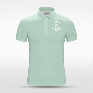 Gran oferta de algodón 100% para hombre, camiseta Polo, logotipo personalizado, buena calidad, Color sólido, estilo informal, patrón, 180g, peso de tela de punto - Product Image 4