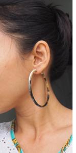 Pendientes de Cuerno de Búfalo para Niñas, Pendientes de Cuerno Natural para Mujer, Joyería de Cuerno de Alta Calidad - Product Image 5