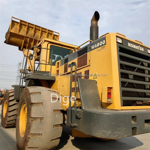 Chargeuse sur pneus Komatsu WA600-3 d'occasion, origine Japon, 2018-2022, 12 tonnes, puissance 328 kW, godet 6,1 m³, moteur et pompe hydrauliques d'origine - Product Image 6