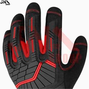 Venta caliente Anti-Shock Anti-Impact Guantes mecánicos Calibre HPPE Liner TPR Guantes de alto impacto Seguridad - Product Image 6