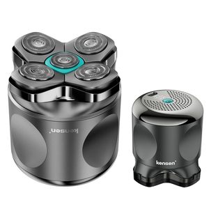 Rasoir rotatif rechargeable pour hommes, rasoir électrique étanche pour la tête, tête mobile, charge Type-C, utilisation humide et sèche pour le visage et le corps, IPX7 - Product Image 3