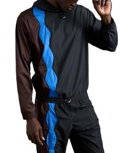 Custom Sportswear Jacket 100% <b>Nylon</b> Windbreaker Outdoors Coat Zipper Windbreaker Jacket For Men OEM Manufacturer - Product Image 3