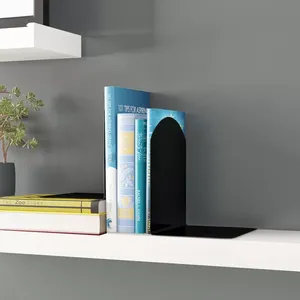 Sujetalibros de Metal decorativo, soportes de estantería, pisapapeles, tapones de libros, tamaño personalizado para oficina en casa - Product Image 2