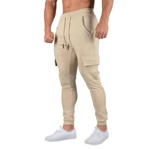 Pantalones Deportivos de Alta Calidad para Hombre, Estilo Jogger, Casuales, con Múltiples Bolsillos, para Gimnasio, Fitness, Entrenamiento, Ropa Deportiva, Pantalones de Invierno, 100% - Product Image 3