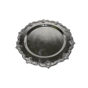 Assiette de service moderne, écologique, sans danger pour les aliments, compatible lave-vaisselle, pour hôtel, restaurant, mariage, service de restauration, en or - Product Image 6