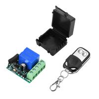 433 Mhz universel porte télécommande interrupteur DC 12V 10A relais récepteur Mini Module télécommande pour porte LED porte de Garage
