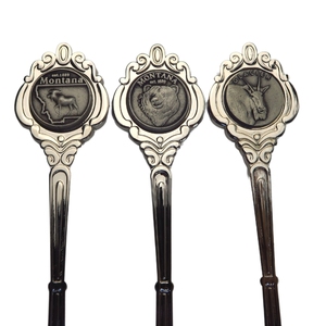 Souvenirs de cuillère en acier inoxydable personnalisés en métal artisanal de luxe - Product Image 6