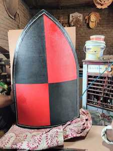 Escudo medieval vikingo hecho a mano, fabricante profesional medieval, escudo vikingo hecho a medida para un tamaño personalizado - Product Image 5