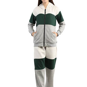 Pakistan Made High Quality Custom Logo <b>Men</b> Vintage Solid Tracksuit 100% Cotton Wholesale Cheap Price <b>Green</b> White Grey - Product Image 1