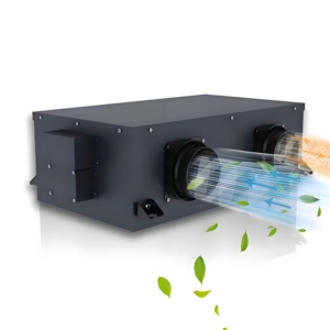 Ventilateur de gaine carré en acier galvanisé à économie d'énergie pour systèmes de ventilation et de filtration CVC des hôpitaux et écoles - Product Image 1