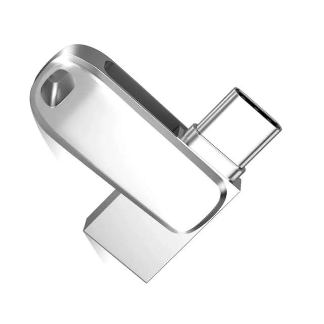 High Performance 128GB Dual-Interface USB Flash Drive | Type-C & USB-A OTG Storage for Android Phones and Computers