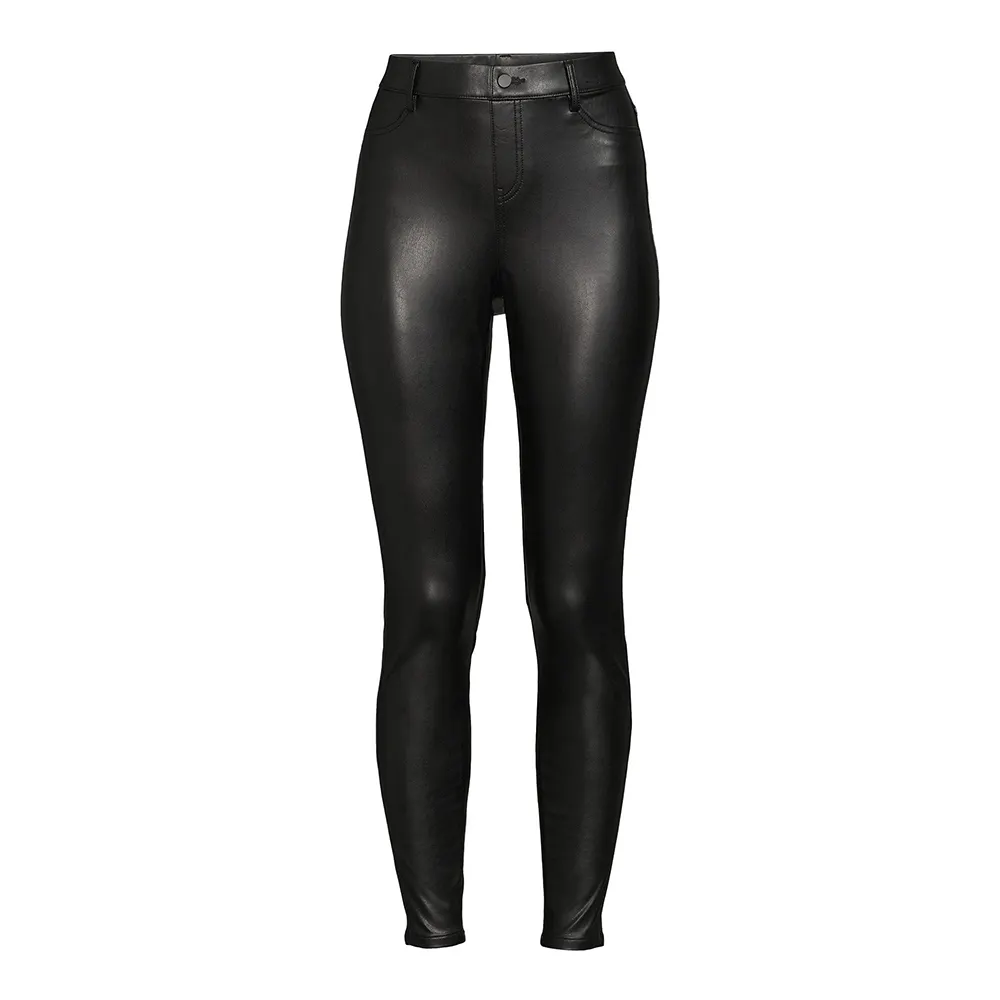 latest new arrivals faux leather leggings women skinny 2 piece high quality sexy stretchy pants casual style heavy duty material