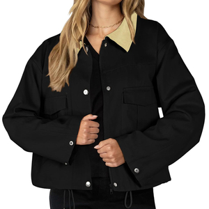 Veste coupe-vent confortable et élégante pour femmes, vêtements d'extérieur, veste respirante à la mode de bonne qualité avec logo personnalisé - Product Image 3