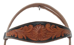 Haute qualité Western cuir équitation Tack Offre Spéciale sculpté tête collier outillage équestre au prix - Product Image 3