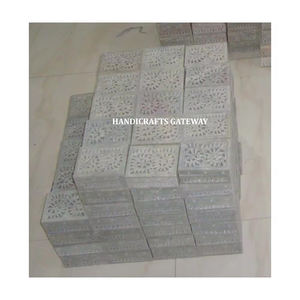 Indian Wholesaler Rectangular Shape Handmade Natural Soapstone Carving <b>Jewelry</b> Boxes for Wedding <b>Gift</b> <b>Box</b> in Cheapest Price - Product Image 1
