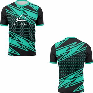Maillots de baseball à rayures respirantes en polyester 100% avec logo d'équipe à sublimation personnalisé - Product Image 6