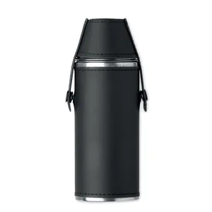 Personalized Cocoon Flask with Shot <b>Glasses</b> Promotional Drinkware Gadgets - Product Image 4