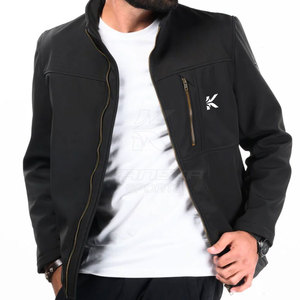 Chaqueta de Invierno Softshell para Hombre, Cuello Alto, Ligera, Resistente al Viento, Transpirable, Ecológica, de Alta Calidad, para Uso Diario al Aire Libre y Viajes - Product Image 3